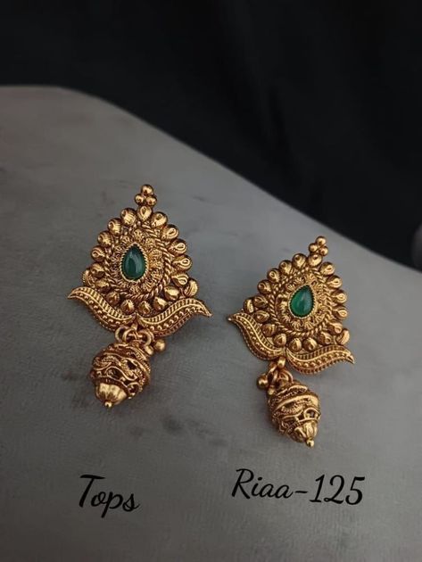 New Model Ear Rings, Hear Rings Ears Gold, Latest Gold Earrings Designs For Wedding, Latest Earrings Design Indian Gold, Gold Earrings Designs New Model, Latest Gold Earrings, Beautiful Gold Earrings, Latest Earrings Design, Gold Earrings Indian