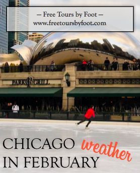 This post is an overview of the  February weather in Chicago, including snow and precipitation forecasts,  as well as tips on how to dress and things to do. While the winter has not passed yet,  February is a little warmer and sunnier than January.  Do no Chicago In February, February Weather, Chicago Things To Do, Things To Do In Chicago, Chicago Winter, Visit Chicago, The Windy City, Chicago Travel, Chicago City