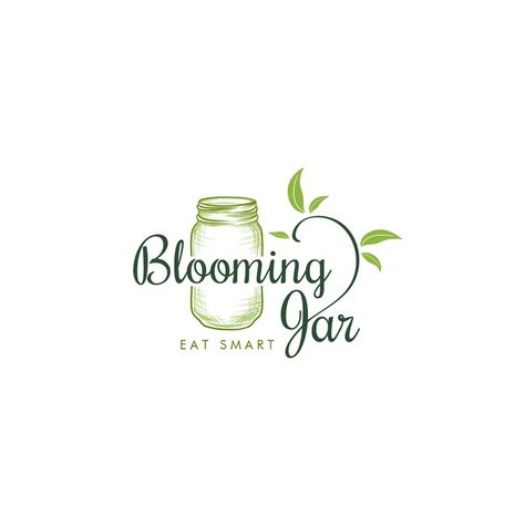 Jar Logo, Food In Jars, Logo Online Shop, Tip Jars, Jar Design, Vending Machines, Meals In A Jar, Web Themes, Round Logo