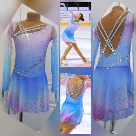 Ice Skate, Figure Skating Dresses, Skating Dresses, Dance Dresses, Ice Skating, Figure Skating, Skating, Gymnastics, Road