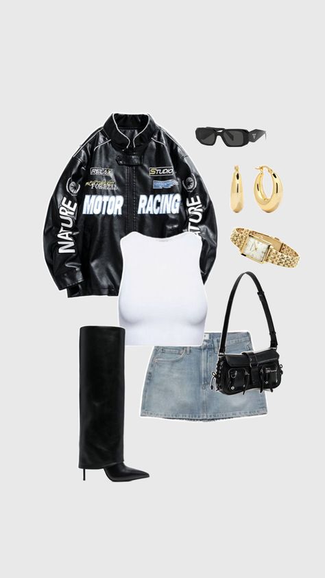 Casual, bold, sleek | #nascar #superbike #daytona Nascar Outfit, Race Outfit, Casual Work Outfits Women, Nascar Race, Nascar Racing, Motor Racing, Super Bikes, Casual Work Outfits, Work Outfits Women