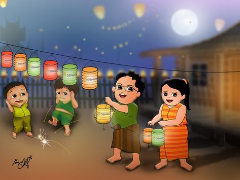 Thindingyut Festival Drawing, Myanmar သီတင်းကျွတ်, Myanmar Festival Cartoon, သီတင်းကျွတ် Wallpaper, သတင်းကျွတ် Photo, Thindingyut Festival, တန်ဆောင်တိုင်ပွဲတော် Drawing, Myanmar Festival Drawing, Myanmar Thadingyut Festival Photo