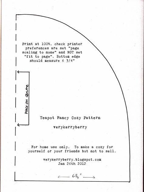 Tea cozy template for personal use Diy Tea Cosy, Tea Cozy Tutorial, Tea Pot Cover, Scripture Tea, Tea Cosy Pattern, Tea Cozy Pattern, Crazy Crochet, Teapot Cozy, Cozy Pattern