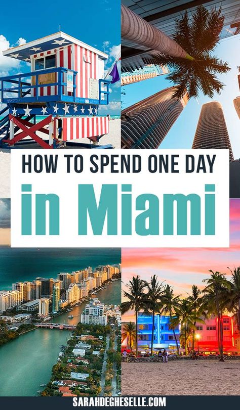 How to Spend 1 Day in Miami | Miami in one day | Miami one night | Miami Florida vacation | Miami Florida things to do | Miami Florida city | how to spend a day in Miami | 24 hours in Miami | one day in Miami | Miami Beach one day | Miami one day trip | Miami things to do in one day | #MiamiFlorida #Miami One Day In Miami, Miami Itinerary, Miami Weekend, La Travel Guide, Weekend In Miami, Things To Do In Miami, Miami Vacation, Miami Travel, Amazing Beaches