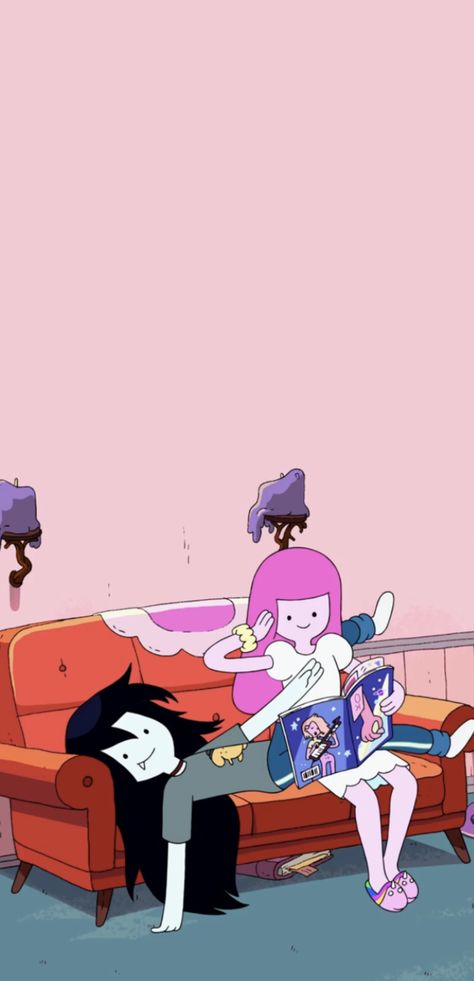 Adventure Time Wallpaper Bubbline, Marceline Icon, Marceline Adventure Time, Finn Adventure Time, Bubblegum Marceline, Marceline And Princess Bubblegum, Marceline And Bubblegum, Marceline The Vampire Queen, Adventure Time Wallpaper