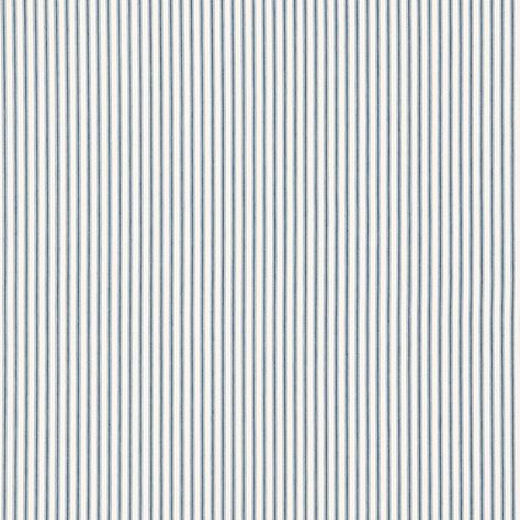 Wellfleet Ticking Stripe - Ocean Fabrics | Schumacher Ocean Fabric, Flame Test, Schumacher Fabric, Ticking Fabric, Material Textures, Lined Curtains, New Traditional, Wallpaper Size, Pierre Frey