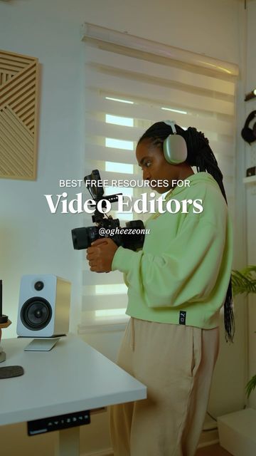 Ogeh Ezeonu on Instagram: "Best FREE resources for video editors 👇🏾 1️⃣ Eycndy.co is a large library of various visual techniques for video inspiration and ideas 2️⃣ Misterhorse.com is free plugin for Adobe premiere pro and after effects with transitions, text animations and more. 3️⃣ Freepik.com is a large library with free vectors, videos and more. 4️⃣ Cinepacks.store for free digital effects #videoeditor #filmaker #cinematic #storytelling #creative #contentcreator" Video Transitions Ideas, After Effects Transitions, Visual Techniques, Cinematic Storytelling, Large Library, Audio Editing, Video Inspiration, Free Plugins, Film Making