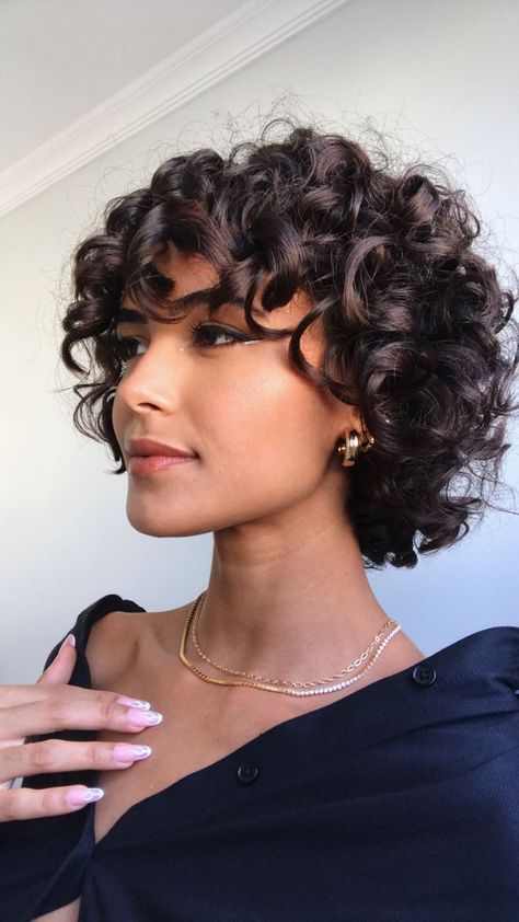 50 Striking Pixie Cut Hairstyles: Short and Chic (Gallery & Video) | 50 Stunning & Aesthetic Pixie Cut Hairstyles to achieve that Chic Look | Hair Trends 2024 | Hairstyles For Short Hair- Wavy, Curly, Straight, Medium, Punk, and More Short Hairstyle Women With Thick Curly Hair, Short Bedhead Hair, Hair Rings Hairstyles Braids, Cute Short Haircuts For Curly Thick Hair, Pixy Haircuts For Curly Hair, Chopped Bob Haircut Curly, Very Short Curly Haircuts For Women, A3 Curly Hairstyles, Pixie Haircut On Curly Hair