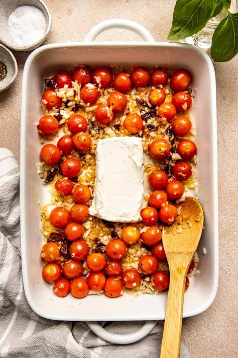 This Cream Cheese Pasta Bake is a simple recipe made by oven roasting a block of cream cheese with cherry tomatoes and a few other basic ingredients to create a creamy, flavorful sauce. #comfortfood #pasta #familydinneridea #dinnersforkids #tiktokpasta #creamcheesepasta #dinner #dinnerideas #creamcheesepastabake Pasta With Tomatoes And Cream Cheese, Cream Cheese Pasta Salad, Pasta With Cream Cheese And Tomato Sauce, Simple Pasta Bake Recipes, Cream Cheese And Tomato Pasta, Tomato And Cream Cheese Pasta, Cherry Tomato Pasta Bake, Cream Cheese Tomato Pasta Bake, Tomato Cream Cheese Pasta