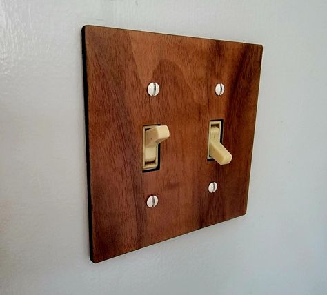 This Light Switch & Outlet Covers item by VAROIndustries has 14 favorites from Etsy shoppers. Ships from Attleboro, MA. Listed on Apr 3, 2024 Wood Outlet Covers, Brass Light Switch Covers, Painted Outlet Covers, Light Names, Laser Cut Wood Crafts, Switch Socket, Toggle Light Switch, Light Switches, Light Switch Plate Cover