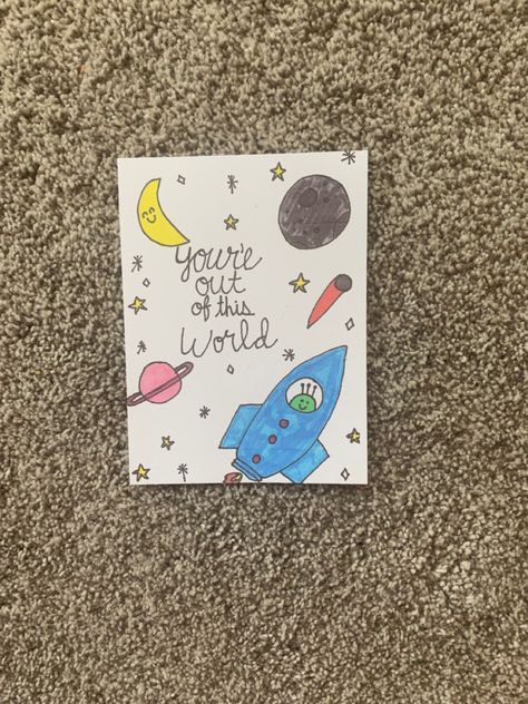 Do it yourself space card Letters For Kids In Hospital, Hospital Cards For Kids, Card Ideas For Kids In Hospital, Cards For Sick Kids Hospitals, Cards For Hospitalized Kids Ideas, Sending Sunshine Cards, Letters Of Love Cards For Kids, Cards For Kids In Hospital, Diy Get Well Soon Cards