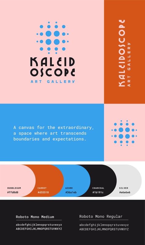 Four different brand guidelines to inspire business owners. Each has a unique and creative logo, color palette, font and aesthetic. Logo Guidelines, Brand Guidelines Design, Brand Identity Guidelines, Feminine Brand, Style Guide Design, Digital Marketing Channels, Website Design Layout, Brand Fonts, Brand Guide