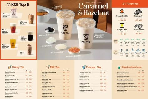 Koi The Menu Malaysia & Updated Prices 2024 Durian Ice Cream, Butter Prawn, Juice Menu, Mango Green Tea, Peach Green Tea, Grass Jelly, Coconut Jelly, Apple Menu, Chicken Menu