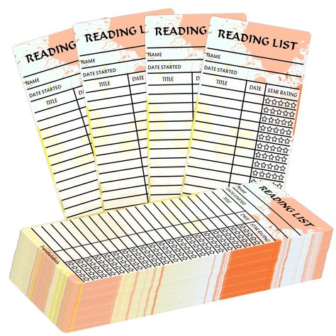 Bookmark Tracker, Reading List Bookmark, Library Bookmarks, Library Lesson Plans, Penanda Buku, Book Tracker, Gifts Book, Bookmark Card, Book Baskets