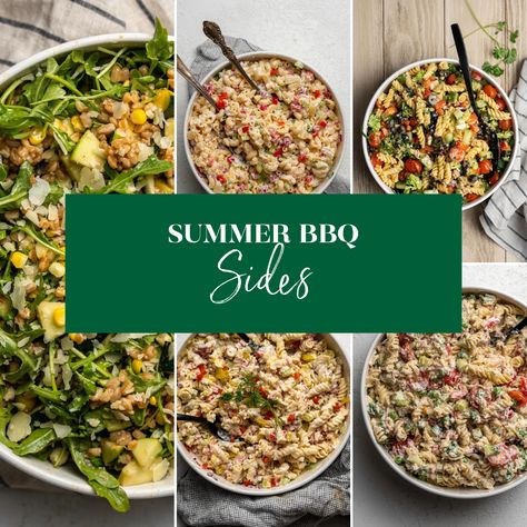 BBQ Sides - ohsnapmacros Salad For Bbq, Easy High Protein Dinner, High Protein Dinner Recipes, Oh Snap Macros, Protein Pasta Salad, High Protein Salad, High Protein Recipes Dinner, Protein Dinner Recipes, High Protein Pasta