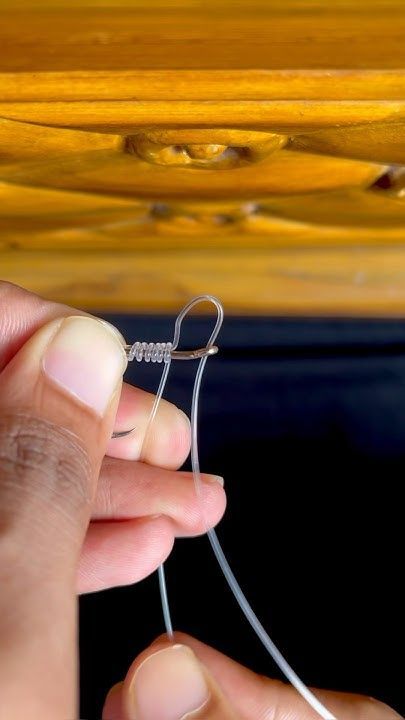 Best way to tie a fishing hook #fishing #hook #shorts #knot Tie A Fishing Hook, Tying Fishing Knots, Tying Fishing Line, Fishing Line Knots, Fishing Hook Knots, Hook Knot, Fishing Knots, Fishing Hook, Fishing Line