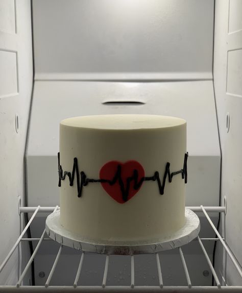 Medical Cakes Ideas, Nurses Week Cake Ideas, Doctor Cake Ideas Birthday, Nursing Cake Ideas, Medical Cake Ideas, Heartiversary Cake, Nurse Cake Ideas Simple, Medical Cake Ideas Doctors, Doctor Cake Ideas