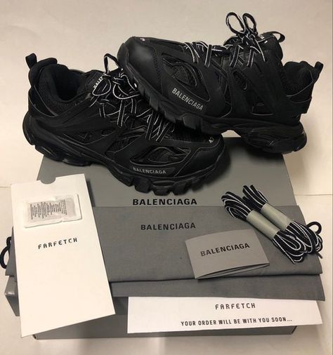 Black Balenciaga Sneakers, Balenciaga Track Black, Balenciaga Tracks, Balenciaga Track Trainers, Balenciaga Speed Runner, Balenciaga Track Sneakers, Track Black, Bape Sneakers, Track Sneakers