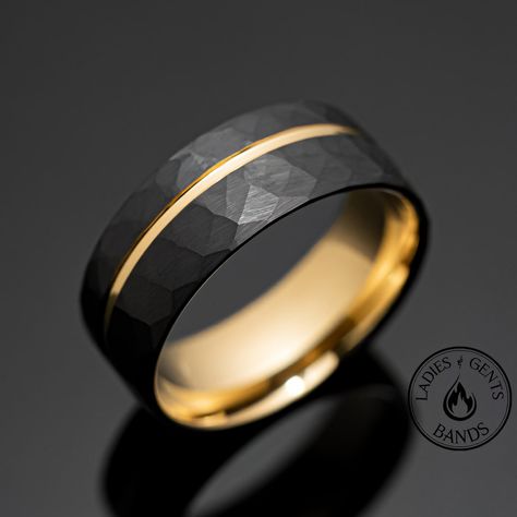 This Bands item by LadiesAndGentsBands has 303 favorites from Etsy shoppers. Ships from United States. Listed on Sep 27, 2023 Wax Seal Ring, Gold Obsidian, Mens Gold Wedding Band, Black Gold Ring, Tungsten Carbide Wedding Bands, Tungsten Wedding Band, Black Wedding Rings, Men's Wedding Ring, Tungsten Wedding Bands