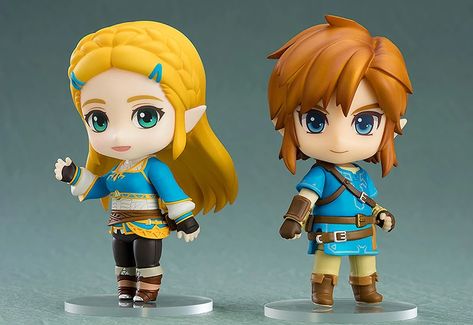 Nendoroid Zelda: Breath of the Wild Ver. Zelda Chibi, The Legend Of Zelda Breath Of The Wild Teba, Princess Zelda Costume, Zelda Nendoroid, Princess Zelda Art, Legend Of Zelda Figures, Zelda And Link, Zelda Botw Goddess Statue, Smiling Expression