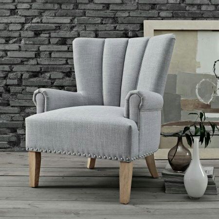 Grey Accent Chairs, Office Waiting Room Chairs, Grey Accent Chair, Furnitur Ruang Keluarga, Chairs For Living Room, Tufted Accent Chair, Accent Chair Set, Coastal Living Rooms, Rustic Cabin Decor