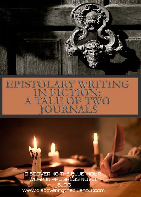 Epistolary writing is where the novel is written in mostly documents which include letters and journal entries . Moving To England, Memoir Writing, Book Trailers, Blue Hour, Journal Entries, Creative Writing, Memoirs, Short Stories, Blog Posts