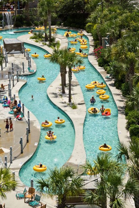 Water Park Ideas, Myrtle Beach Trip, Resort Architecture, Piscina Natural, Resort Design, Tropical Resort, Belek, Fun Places To Go, Backyard Pool Designs