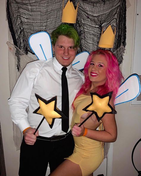 halloween cosmo and wanda! Cosmo Y Wanda, Cosmo And Wanda, Halloween Ideas, Cosmos, Ronald Mcdonald, Halloween, Fictional Characters, Quick Saves