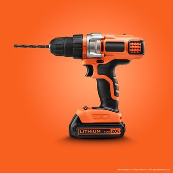 The Drill  by Brian Rodgers Jr. Tools Advertising, Photography Stills, Power Tools Design, Sony Speakers, Tools Design, Beer Photography, Industrial Design Sketch, Electric Screwdriver, Drilling Machine