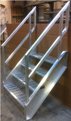 Medicine Factory, Prefab Stairs, Stairs Industrial, Stairs Handle, Stairs Metal, Iron Stairs, Industrial Stairs, Aluminum Handrail, Porch Canopy