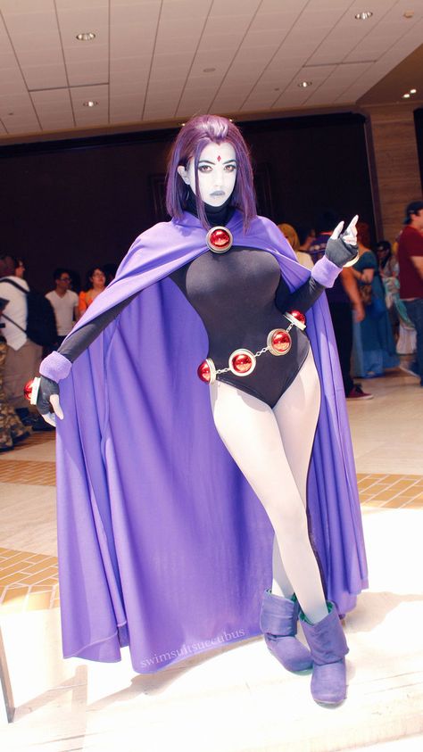 Raven Cosplay 2016 by swimsuitsuccubus on DeviantArt Swimsuit Succubus, Cosplay Raven, Teen Titans Cosplay, Raven Cosplay, Kostum Cosplay, Fest Outfits, Raven Teen Titans, Pahlawan Marvel, Epic Cosplay