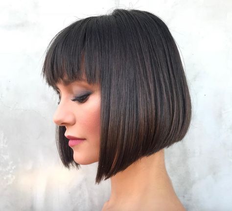 Parisian Bob, Fine Hair Cuts, Trendy We Fryzurach, Short Bobs With Bangs, Curly Pixie Hairstyles, Short Hairstyles Fine, Bob Hairstyles With Bangs, Hairstyles For Fine Hair, Bob Cuts