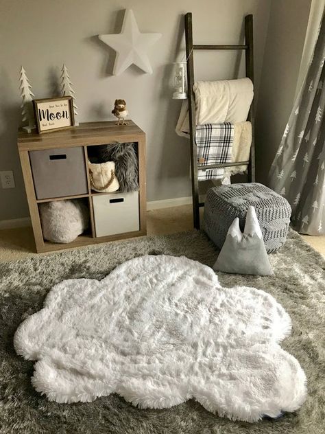 Baby Boy Nursery Room Ideas, Cloud Rug, Baby Sleep Problems, Nursery Baby Room, Safari Nursery, Baby Boy Rooms, Baby Outfits, Baby Boy Nurseries, Boy Nursery