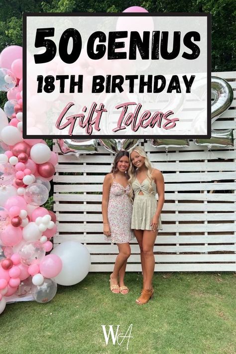 Every Birthday is special but the 18th celebrates them becoming an adult and the gifts should reflect the celebration. Lucky for you I have you covered and without a doubt, they will love these! 18th Bday Gift Ideas For Her, Debut Gift Ideas, 18th Birthday Gifts Aesthetic, 18th Birthday Gifts Girl, 18th Birthday Gift Ideas For Best Friend, Gift For 18th Birthday Girl, 18th Birthday Surprise, 18th Birthday Gifts For Daughter, 18th Birthday Ideas For Girls