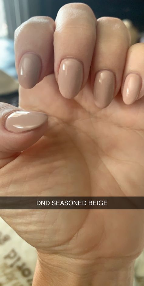 Beige Opi Gel Polish, Dnd Gel Polish Colors Taupe, Dnd Seasoned Beige, Dnd Season Beige, Khaki Rose Nails Dnd, Neutral Fall Nails Dnd, Dnd Honey Beige, Dnd Gel Nail Polish, Plaid Nail Designs