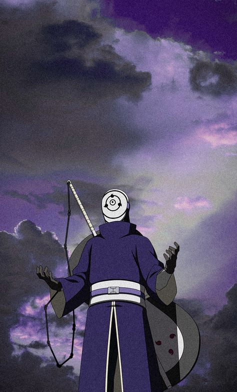 Iphone Wallpaper Characters, Tobi Uchiha Wallpapers, Obito Cute Wallpaper, Obito Iphone Wallpaper, Tuff Anime Wallpapers, Obito Background, Tobi Naruto Wallpapers, Obito Photo, Uchiha Obito Wallpapers