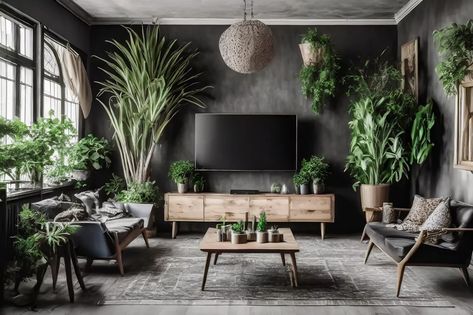 9 TV Stand Decor Ideas to Enhance Your Living Room - Taskrabbit Blog Tv Plants Living Rooms, Plants Around Tv Living Rooms, Decor Around Tv Stand, Sage Living Room, Plant Decor Living Room, Tv Stand Decor Ideas, Decor Around Tv, Tv Stand Decor, Living Room Entertainment Center