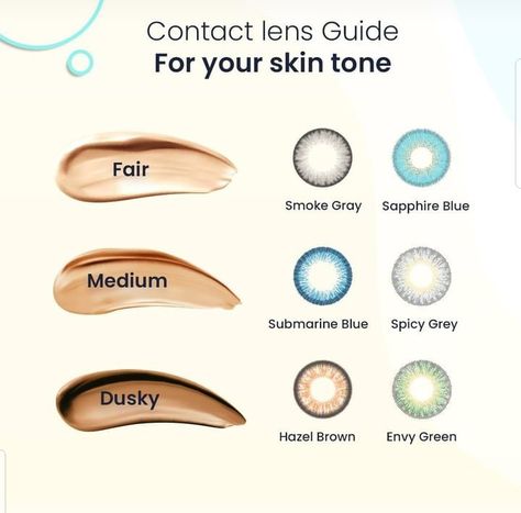 Dusky Skin, Deep Winter Colors, Grey Sapphire, Lens Guide, Fair Skin Tone, Deep Winter, Warm Undertone, Color Lenses, Normal Skin