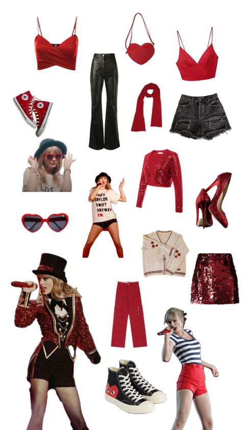 Taylor Swift Halloween Costume, Taylor Swift Costume, Taylor Outfits, Red Costume, Taylor Swift Tour Outfits, Swift Tour, Nye Outfits, Red Tour, Taylor Swift Red