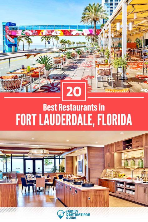 Fort Lauderdale Florida Restaurants, Fort Lauderdale By The Sea, Fort Lauderdale Restaurants, Downtown Fort Lauderdale, Lauderdale By The Sea, Kid Friendly Restaurants, Best Seafood Restaurant, Seafood Restaurants, Fort Lauderdale Beach