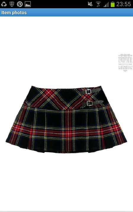 Tartan mini skirt Scottish Clothing, Tartan Mini Skirt, Chicana Style, Red Plaid Skirt, Kilt Skirt, Tartan Skirt, Red Mini Skirt, Tartan Kilt, Wrap Around Skirt