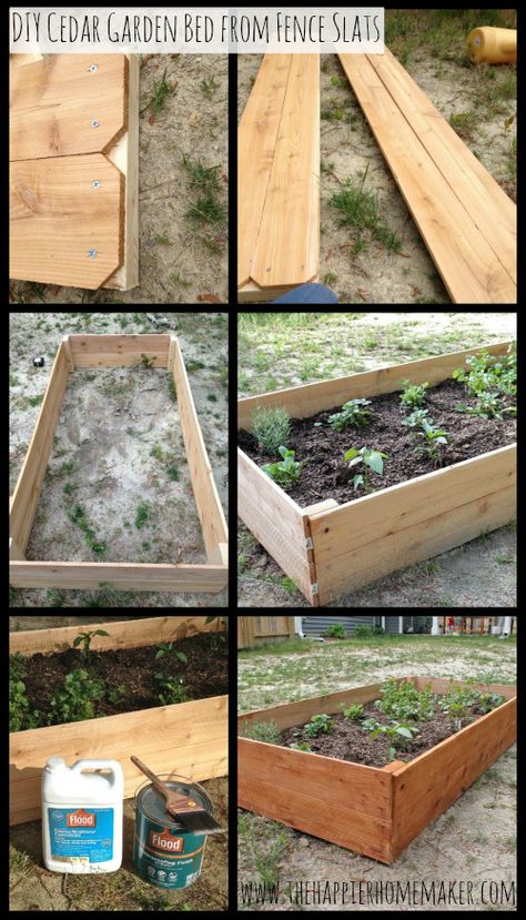 Building A Garden, Taman Diy, Cedar Raised Garden Beds, Cedar Garden, Building A Raised Garden, Diy Raised Garden, Raised Garden Beds Diy, Garden Boxes, Garden Bed