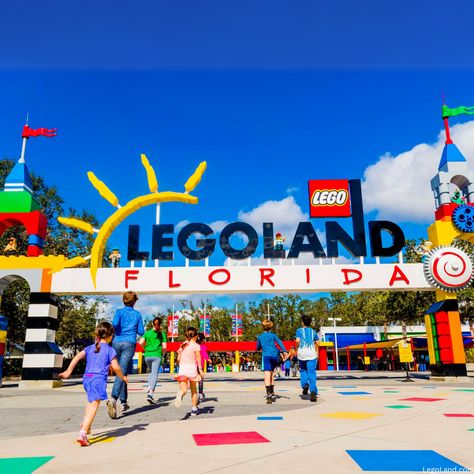 Welcome to LEGOLAND Florida, where imagination comes to life! Explore themed rides, interactive attractions, and marvel at intricate LEGO creations. Perfect for family fun, enjoy water parks, themed lands, and unforgettable adventures. Discover the magic of LEGO at this must-visit Florida destination! Lego Land Florida, Legoland Orlando, Legoland Florida, Lego Land, Florida Destinations, Fall Break, Water Parks, Visit Florida, Lego Creations