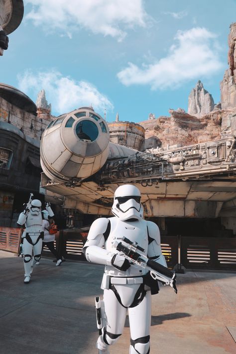 we love some stormtroopers in our lives Universal Aesthetic, Disneyland Aesthetic, Disneyland Star Wars, Force Unleashed, Galaxys Edge, Florida Disney, Disneyland Photography, Disneyland Photos, Disney Photo Ideas