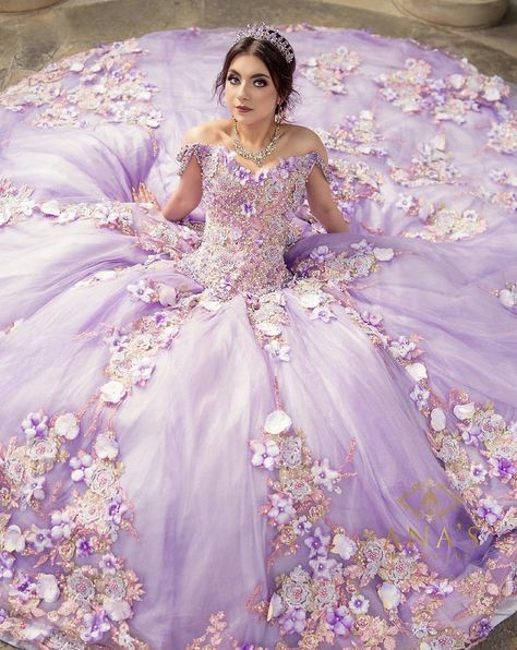 Multicolor Quinceanera Dresses, Purple Quinceanera Dresses Flowers, Lilac And Gold Quinceanera Dresses, Purple Flower Quinceanera Dresses, Debut Gowns 18th Elegant Purple, Pink And Purple Quinceanera Dresses, Rapunzel Quinceanera Dress, Tangled Quinceanera Dress, Purple 15 Dresses Quinceanera