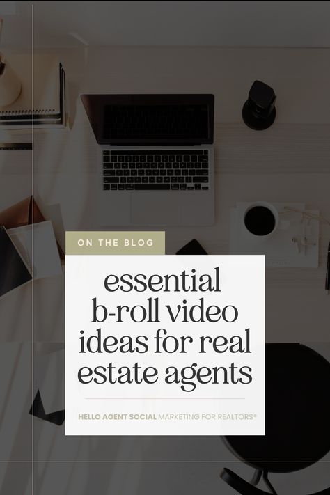 Real Estate Videos Social Media, Real Estate Video Ideas, Marketing For Real Estate, Real Estate Marketing Strategy, Realtor Social Media, Local Gym, Realestate Marketing, B Roll, Real Estate Templates