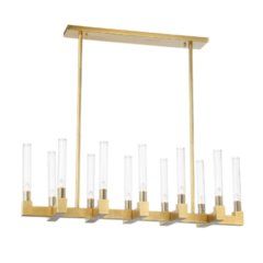 Corrigan Studio Donnell 10-Light Kitchen Island Pendant | Wayfair Aged Brass Chandelier, Transitional Chandelier, Kitchen Island Pendant, Kitchen Island Linear Pendant, Light Kitchen Island, Chrome Chandeliers, Classic Kitchen, Light Kitchen, Kitchen Island Pendants