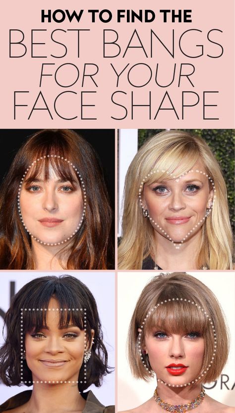 Find the Best Bangs for Your Face Shape | Bangs Hairstyles | How to Cut Bangs Oval Face Bangs, Best Bangs, Bangs For Round Face, How To Cut Bangs, Face Shape Hairstyles, Bangs With Medium Hair, Fall Hair Color For Brunettes, Fringe Hairstyles, Long Hair With Bangs