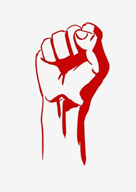 Strength Illustration, Gesture Illustration, Che Guevara Art, Free Assets, Clenched Fist, The Power Of One, Red Right Hand, Chinese Paper Cutting, Splash Images