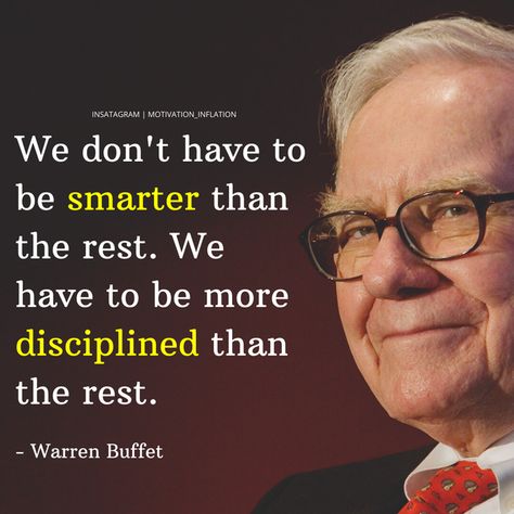 We don't have to smarter than the rest... [Warren Buffet] [Quote] Warren Buffet Quotes, Quotes Millionaire, Personal Finance Quotes, Finanse Osobiste, Financial Quotes, Wealth Quotes, Investment Quotes, Finance Quotes, Trading Quotes